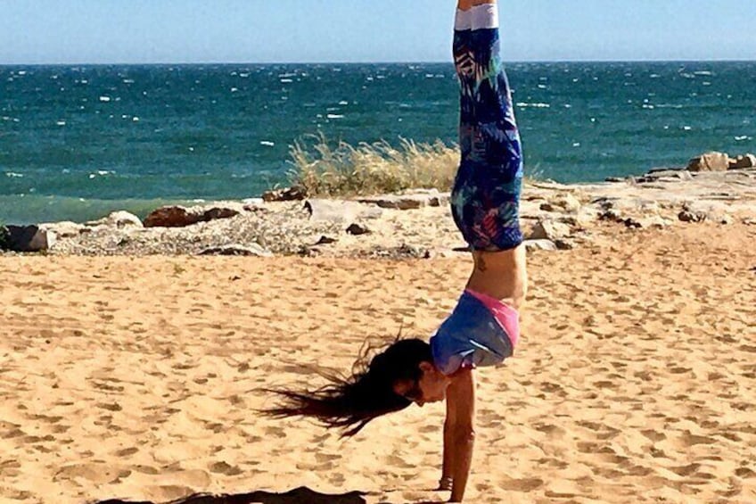 Yoga Flow on the Beach