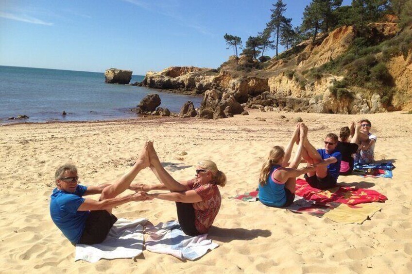 Yoga Flow on the Beach