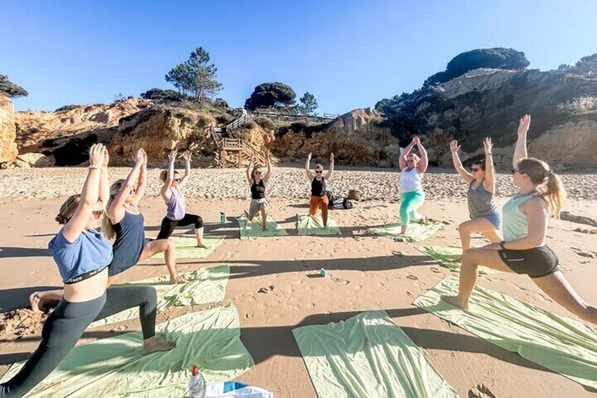Yoga Flow on the Beach