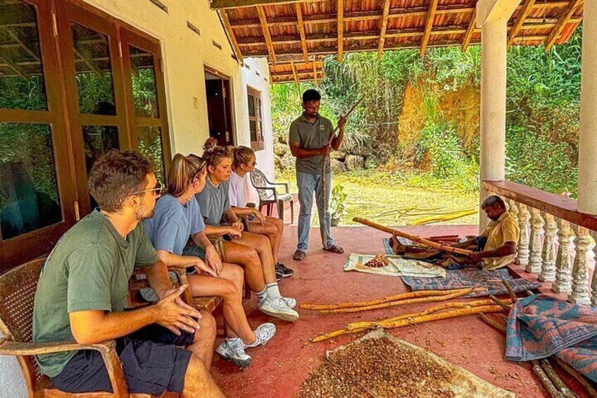 Cinnamon making