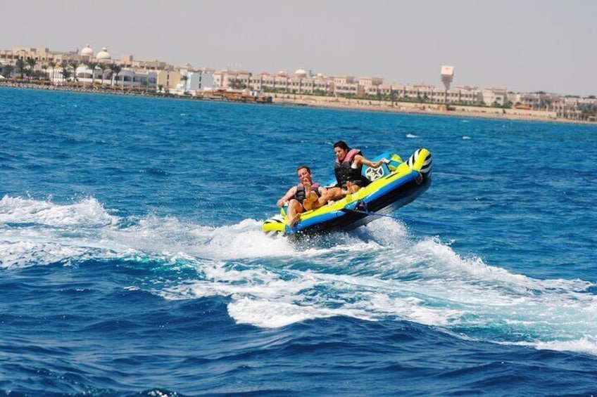 Mega Safari ATV Quad Glass boat Parasailing Lunch-Sharm El Sheikh