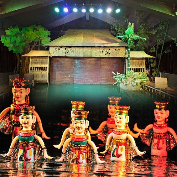 Hanoi: Lotus Water Puppet Show Tickets at Viet Culture Space