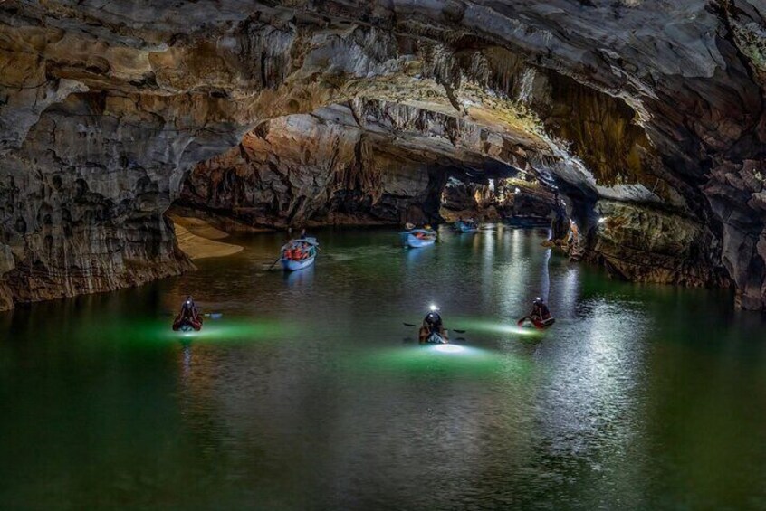 Inside Phong Nha Cave