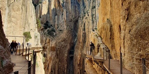 From Malaga: Caminito del Rey & Antequera: Dolmens and free time