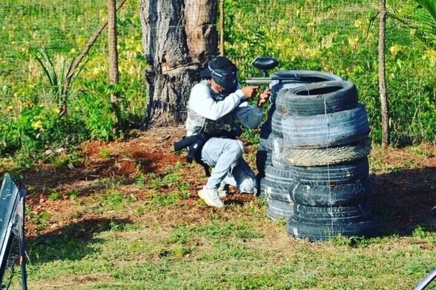 Paintball Park in Punta Cana with Lunch