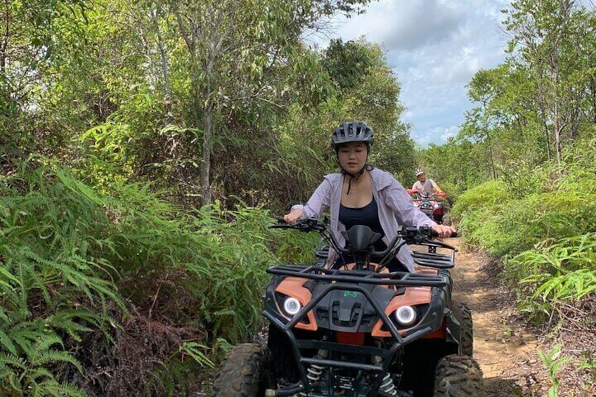 Private 10KM ATV Explore Jungle