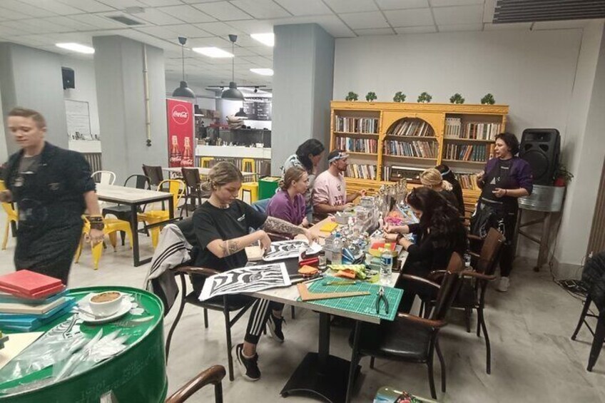 Creative glass mosaic workshops