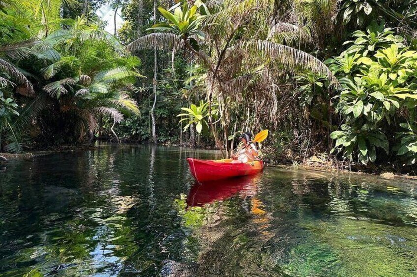 Klong Rood Mirror Lake Kayaking