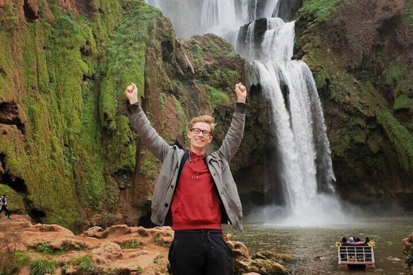 From marrakech: Ouzoud Waterfall with Boat Ride & Local Guide