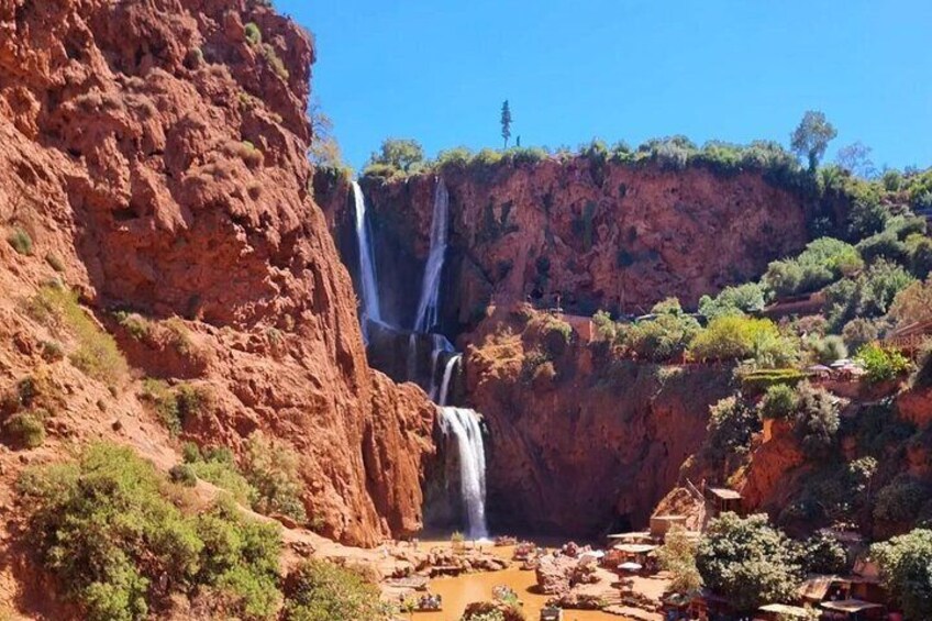 Ouzoud Waterfall Adventure Tour with Boat Ride