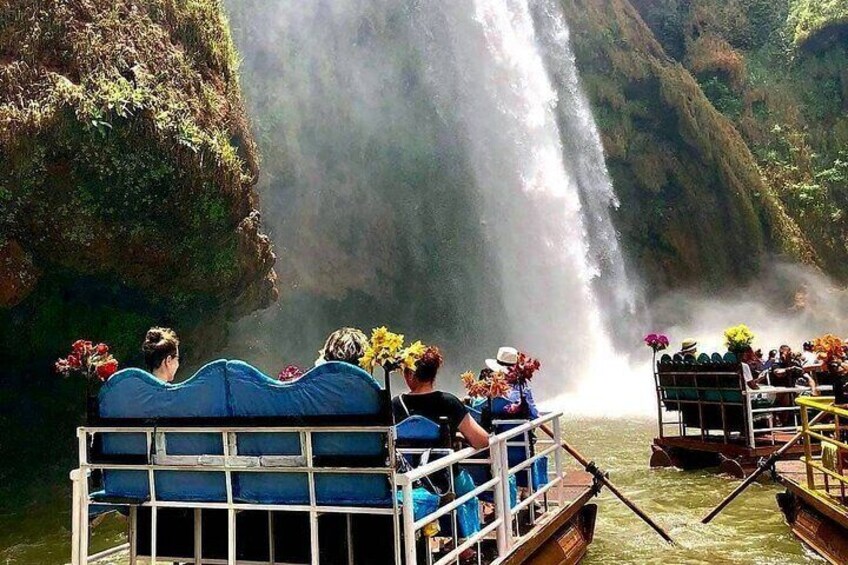 From marrakech: Ouzoud Waterfall with Boat Ride & Local Guide