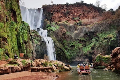 From marrakech: Ouzoud Waterfall with Boat Ride & Local Guide