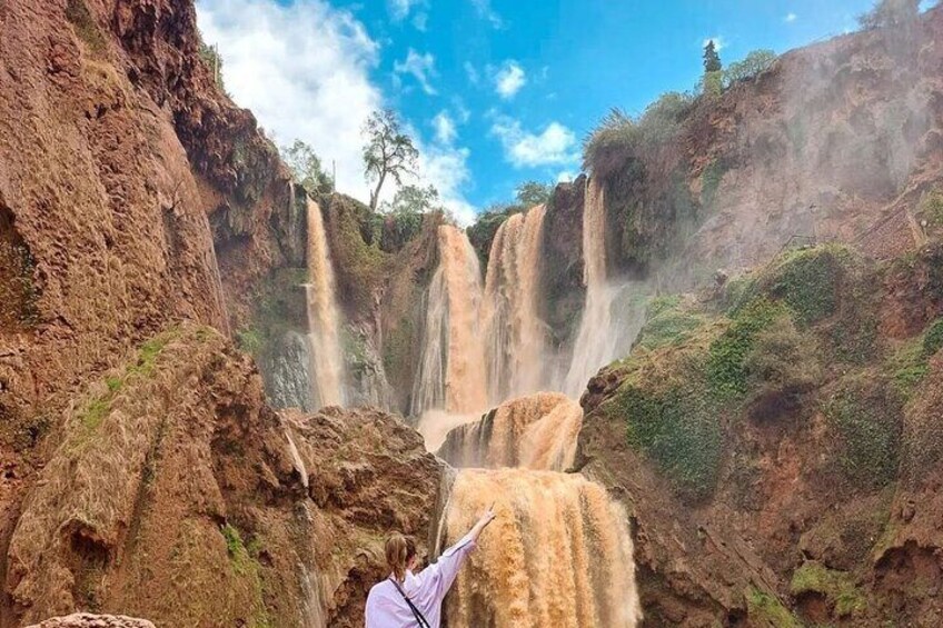 Ouzoud Waterfall Adventure Tour with Boat Ride