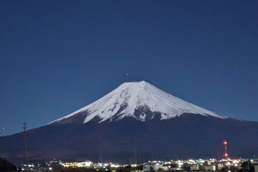 Art Night at the Foot of Mount Fuji