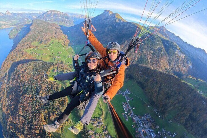 Lucerne Paragliding Tandem Flights