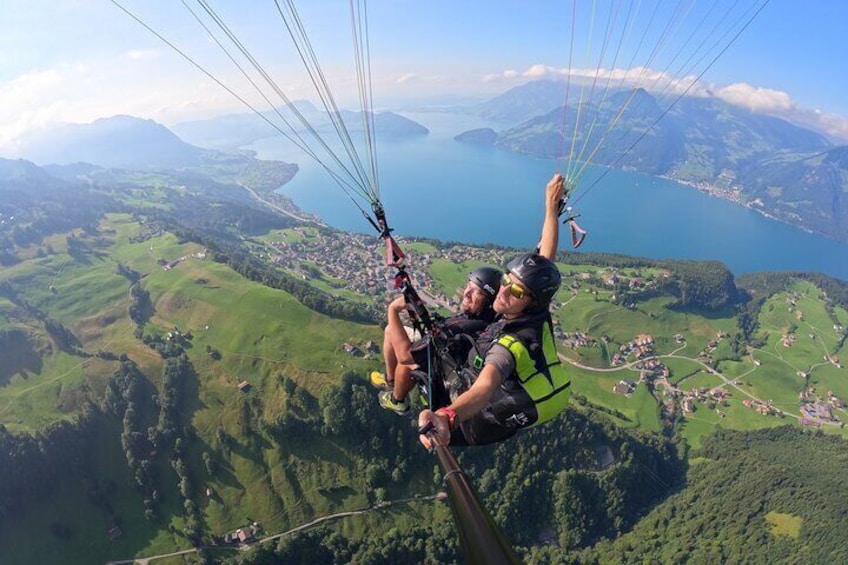 Lucerne Paragliding Tandem Flights