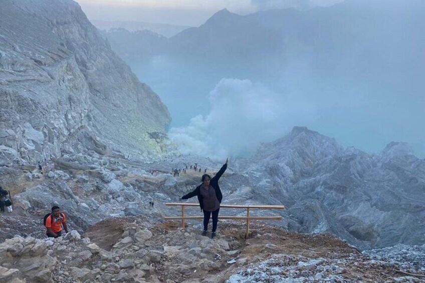 Ijen crater