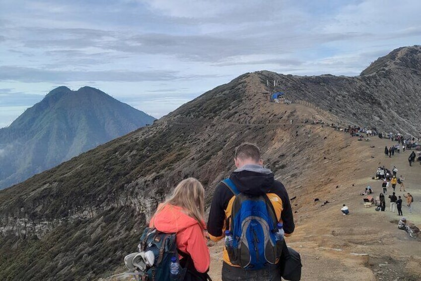 top of mount ijen