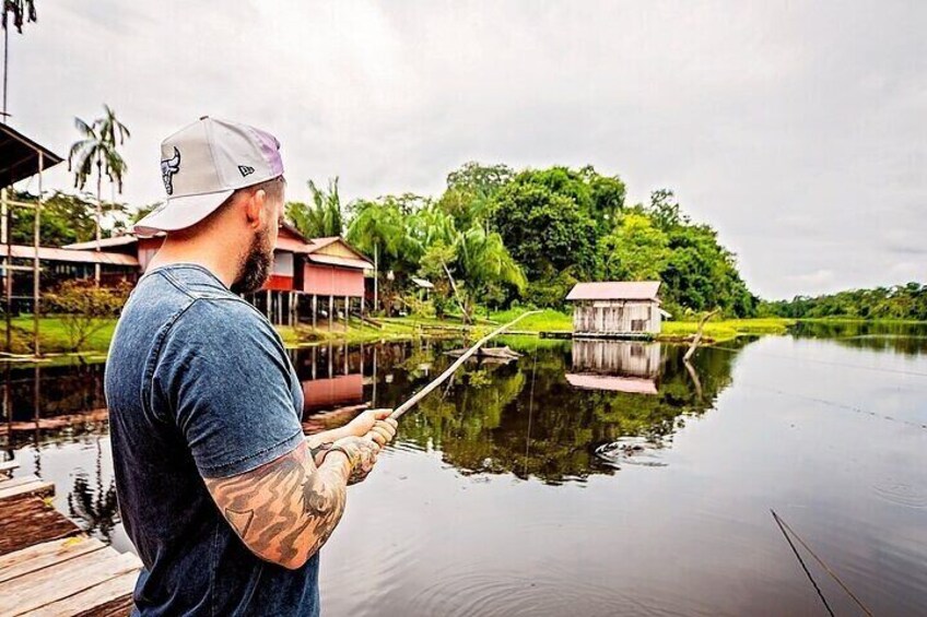 Fishing in Marasha Reserve