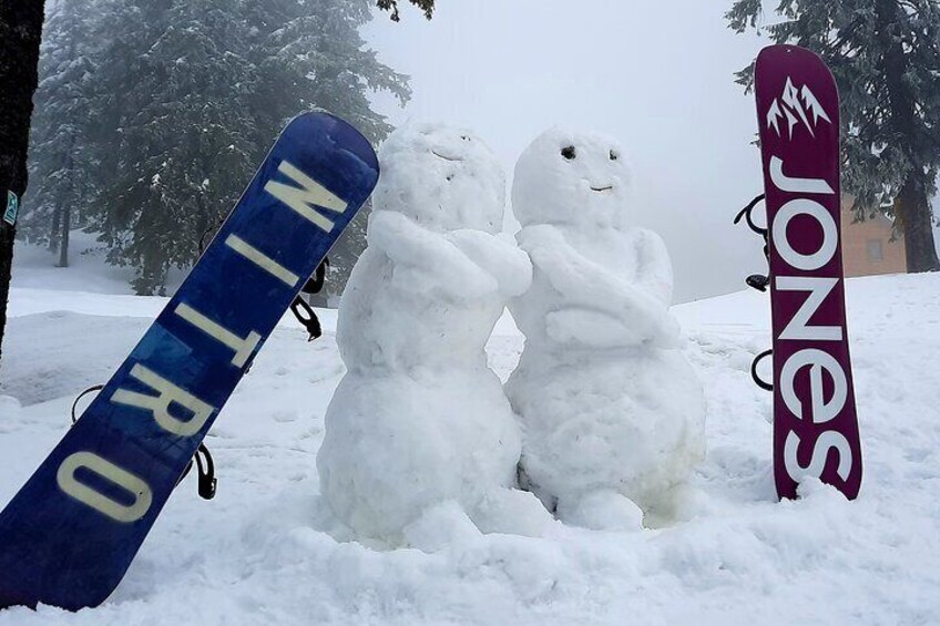 Snowman's taking care of our boards