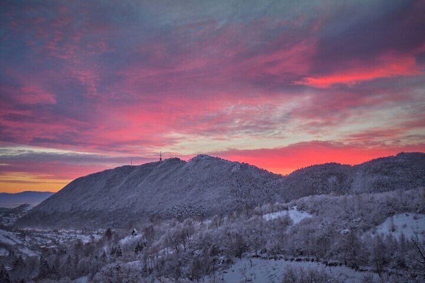 View over Brasov city