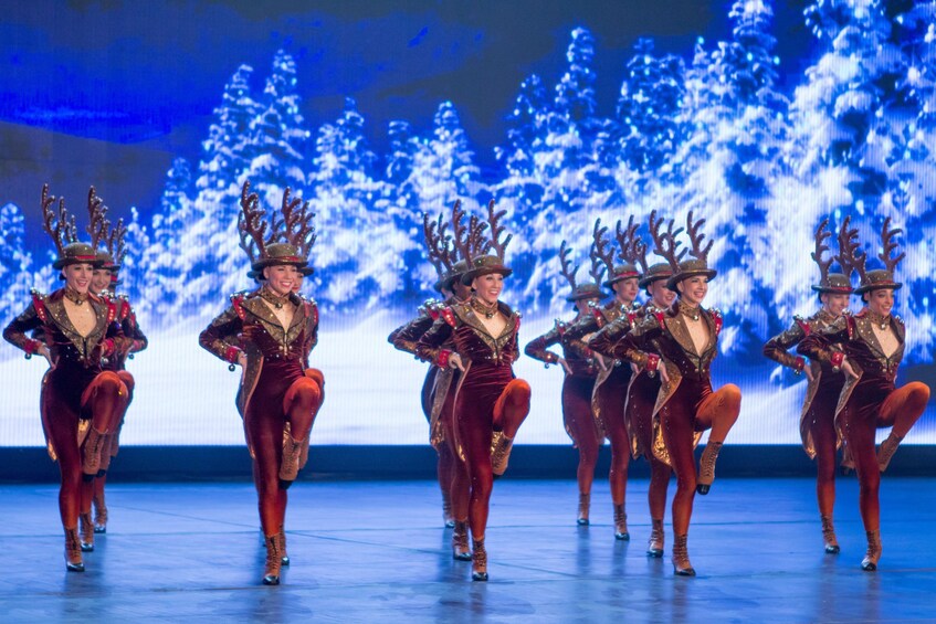 NYC: Radio City Christmas Spectacular Show + Santa Cruise