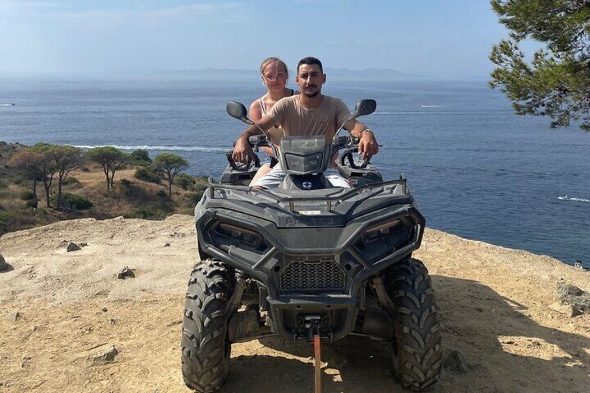 Quad ride in Rosas