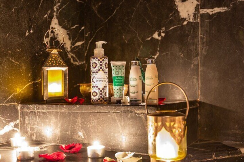 Traditional Moroccan Package Hammam with 1 Hour Relaxing Massage