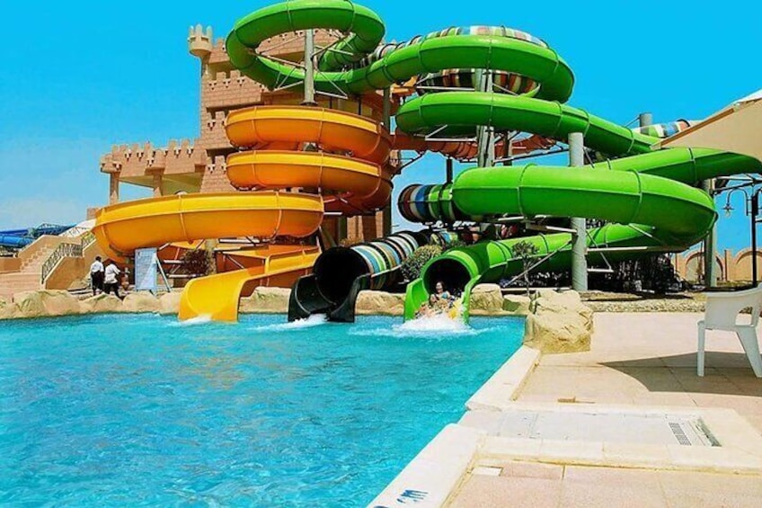 fantastic Day at Water World Makadi: Lunch & Transfers- Hurghada