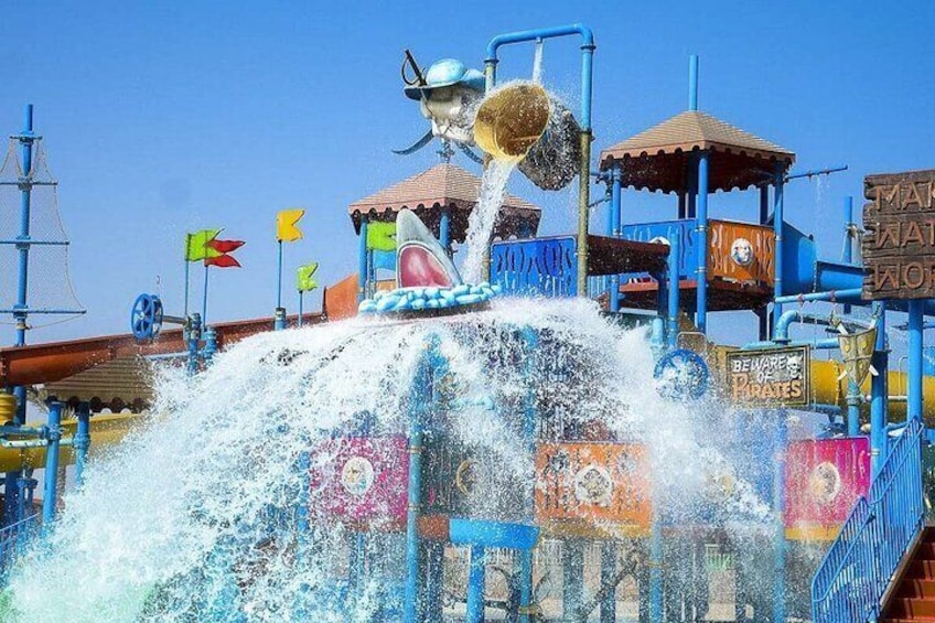 fantastic Day at Water World Makadi: Lunch & Transfers- Hurghada