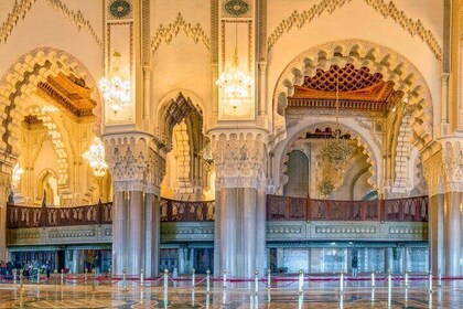 Casablanca Guided Tour af Hassan II Mosque og Arab League Park