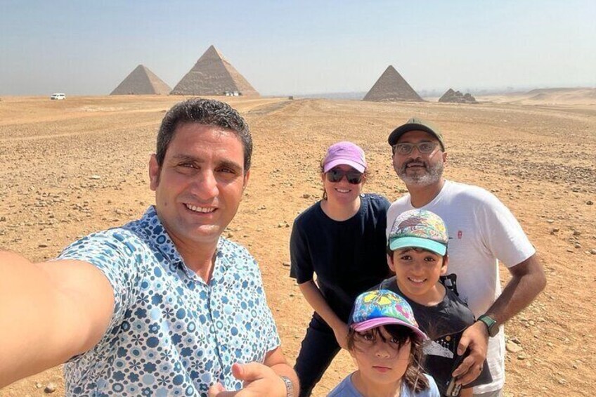 Guided Tour to Giza Pyramids, Khafre's Valley Temple & Sphinx