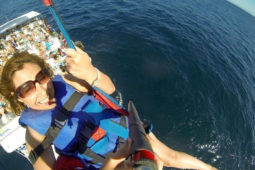 The high-flying way to go Parasailing!