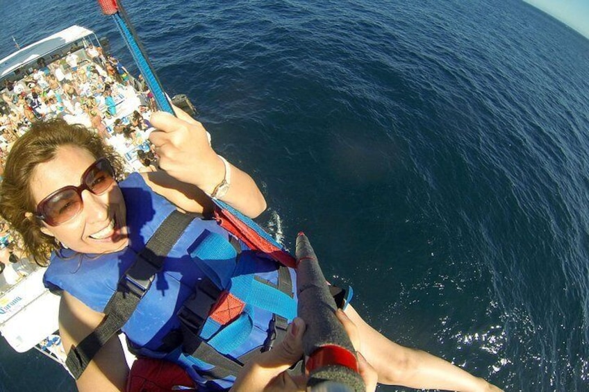 The high-flying way to go Parasailing!