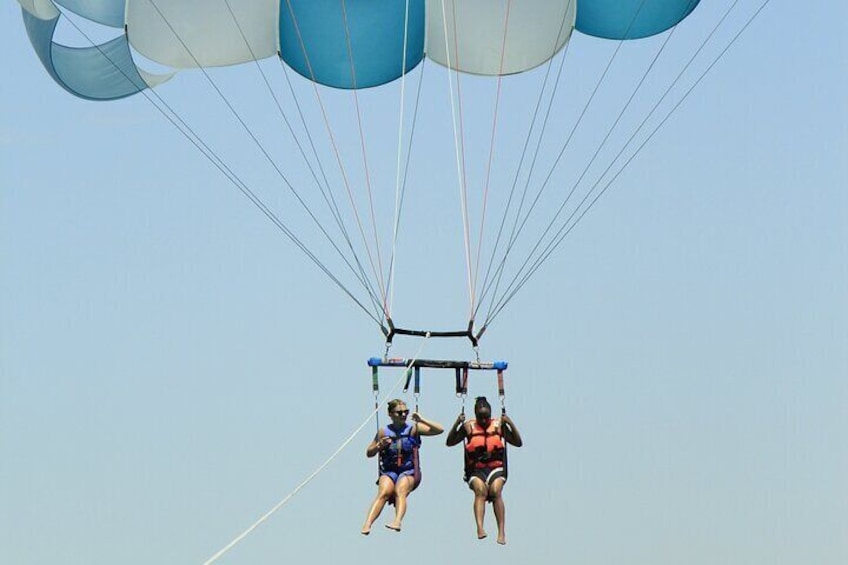 Outdoor Adventure: Parasailing in Los Cabos