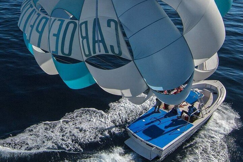 Outdoor Adventure: Parasailing in Los Cabos