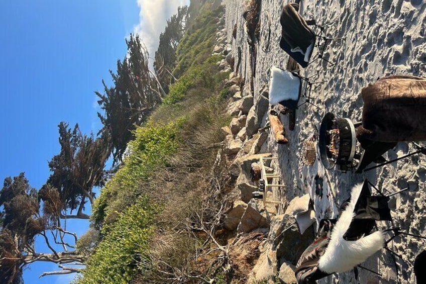 Carmel Beach Propane Fire Set Up