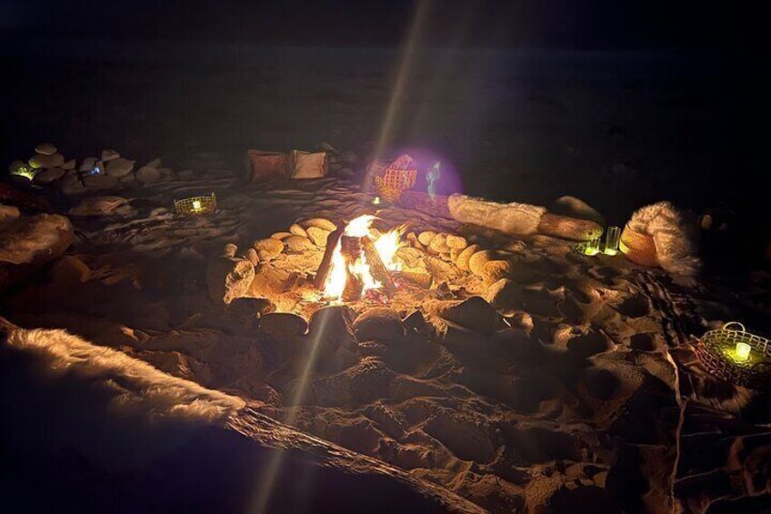 Private Beach Bonfire in Carmel-by-the-Sea