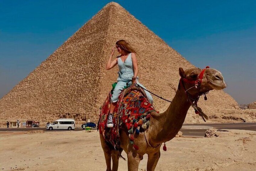 Full-Day Tour to Giza Saqqara Memphis Sphinx include Lunch