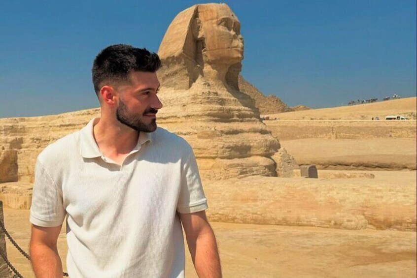 Full-Day Tour to Giza Saqqara Memphis Sphinx include Lunch