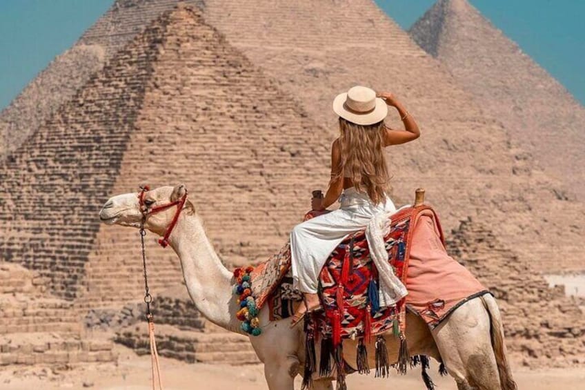 Full-Day Tour to Giza Saqqara Memphis Sphinx include Lunch 