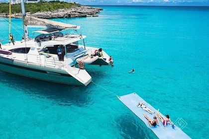 Croisière d'une journée en catamaran de luxe de 5 heures à Sint Maarten