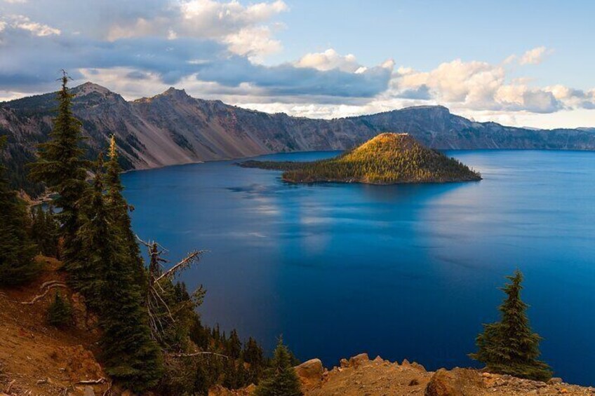 Crater Lake Sunset