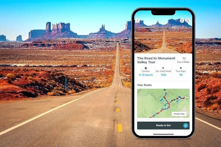 Shaka Guide: Road to Monument Valley in Arizona