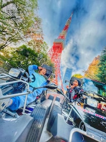 Tour de Go-Kart por la Torre de Tokio — ¡Aloha Go-Kart! (1 hora/Inglés)