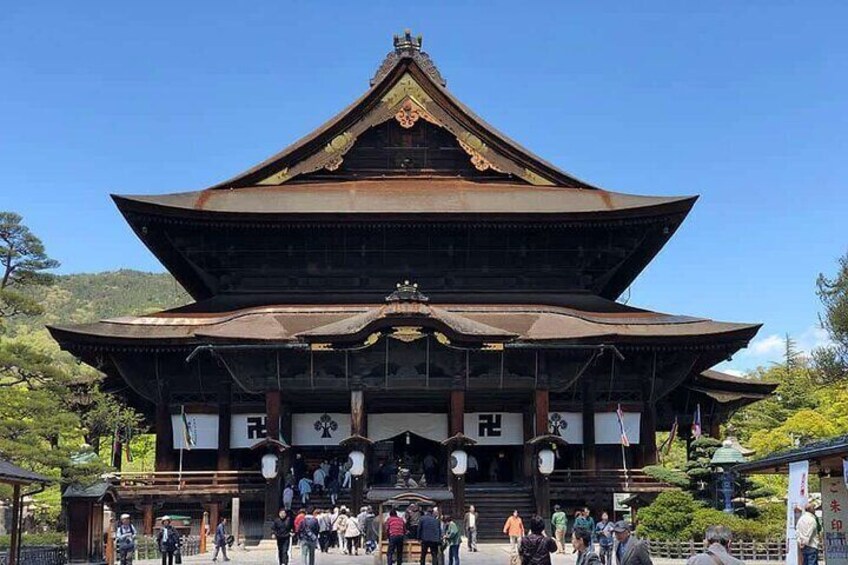 Full Day Nagano Tour Jigokudani Park And Zenkuji Temple