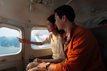 Halong Bay Like Never Before: 25-Minute Seaplane Journey