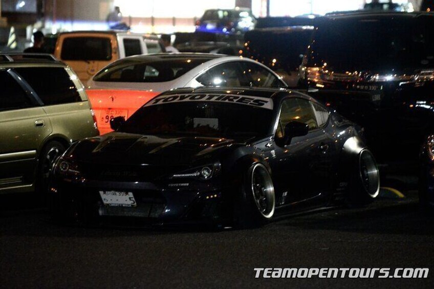 Itasha trip to famous car meet up spot Daikoku Parking 