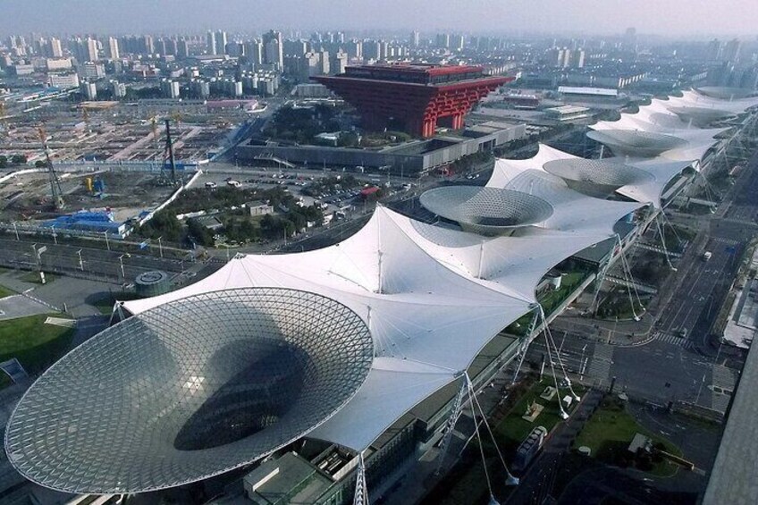 The Panorama View of Shanghai Expo Mall