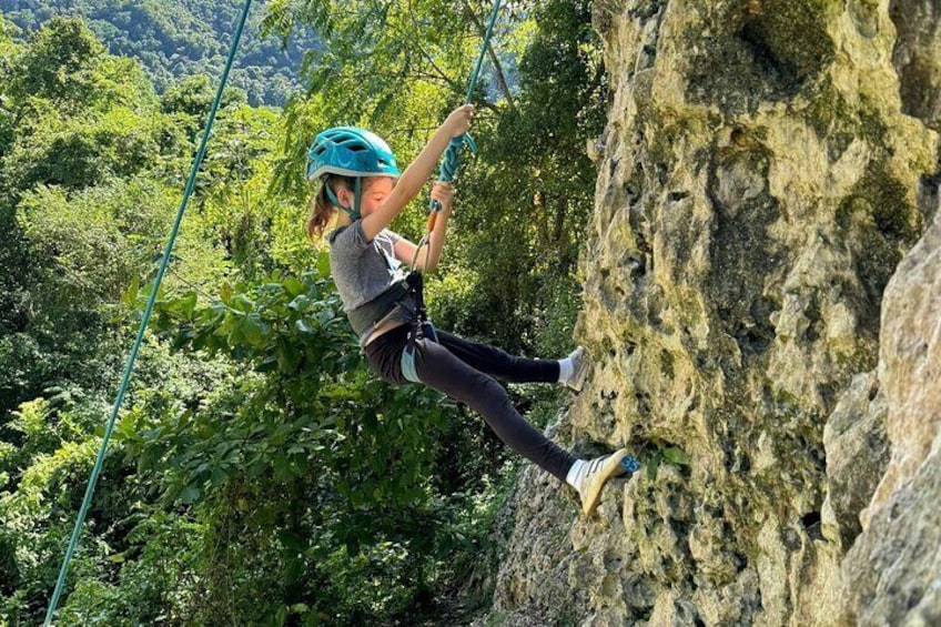 Rock Climbing in North of Puerto Rico